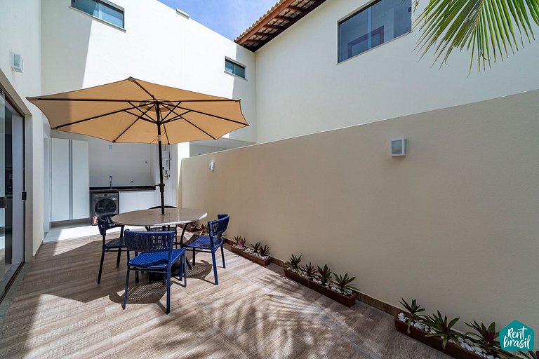 Elegante Village de 2 quartos em Imbassaí - N05