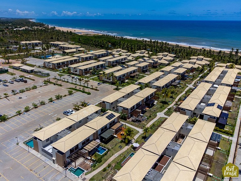 Linda elegante casa I4 vista mar Imbassai Privilege