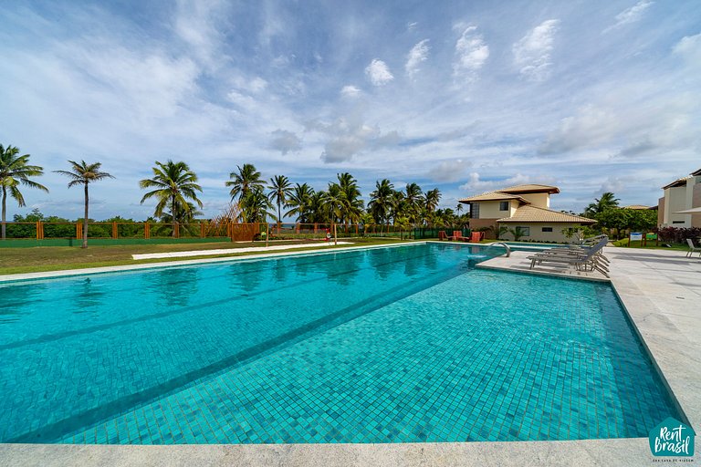 Hermoso bungaló con piscina e hidromasaje en Imbassaí - Casa