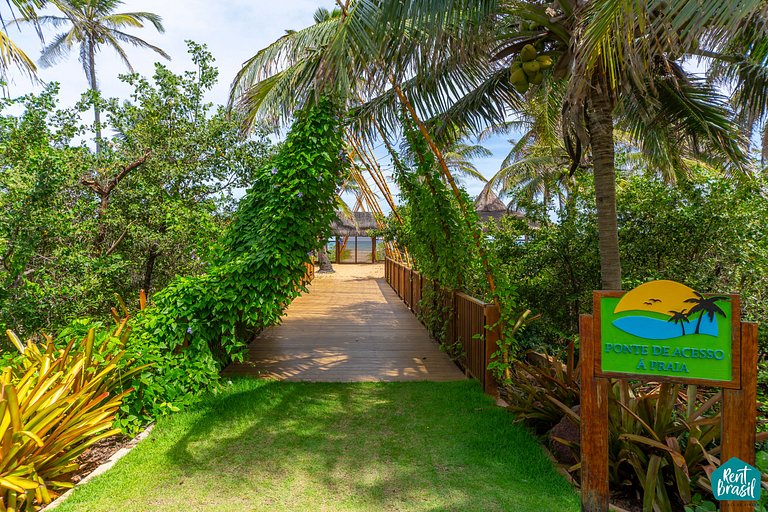 Linda elegante casa I4 vista mar Imbassai Privilege