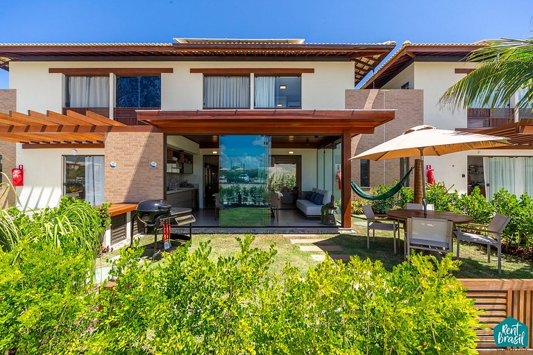 Moderno e sofisticado Bangalô em Imbassaí