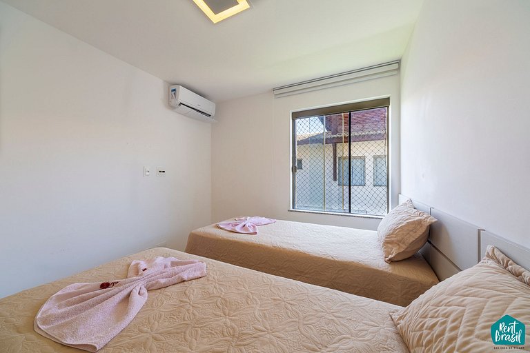 Sophisticated 2-bedroom superior apartment in Imbassaí