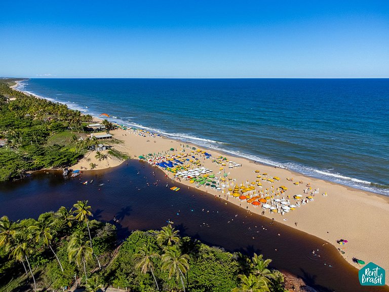 Sophisticated 2-bedroom superior apartment in Imbassaí