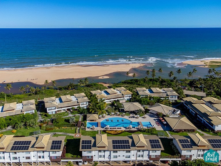 Sofisticado Apto de 2 quartos Superior em Imbassaí