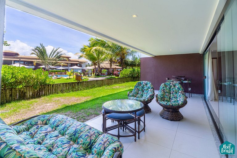 Aconchegante Apto de 3 quartos + garden no Ykutiba Q04