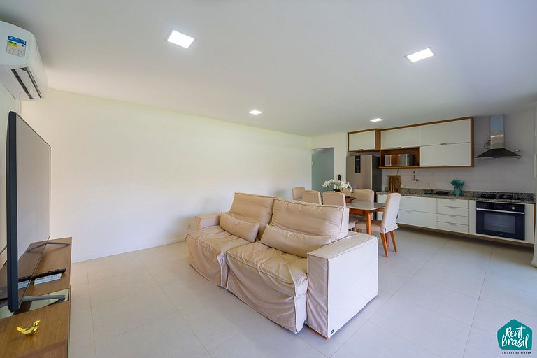 Aconchegante Apto de 3 quartos + garden no Ykutiba Q04
