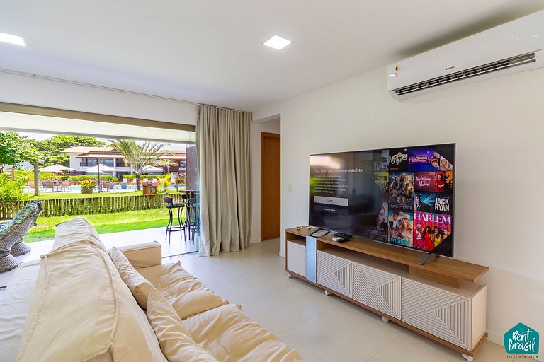 Aconchegante Apto de 3 quartos + garden no Ykutiba Q04