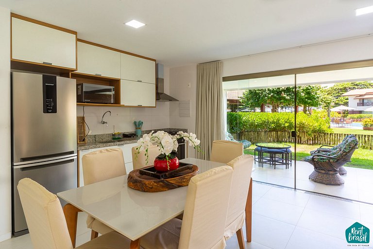Aconchegante Apto de 3 quartos + garden no Ykutiba Q04