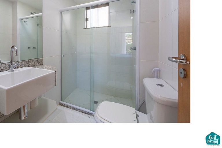 Aconchegante Apto de 3 quartos + garden no Ykutiba Q04
