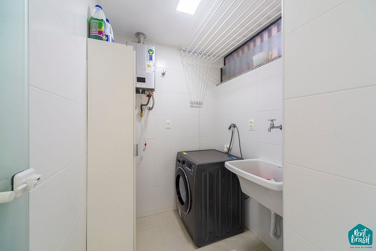 Aconchegante Apto de 3 quartos + garden no Ykutiba Q04