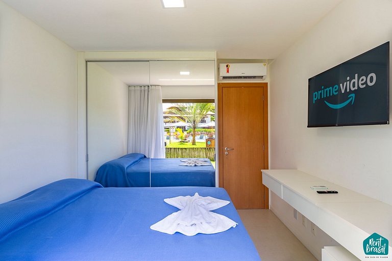 Aconchegante Apto de 3 quartos + garden no Ykutiba Q04
