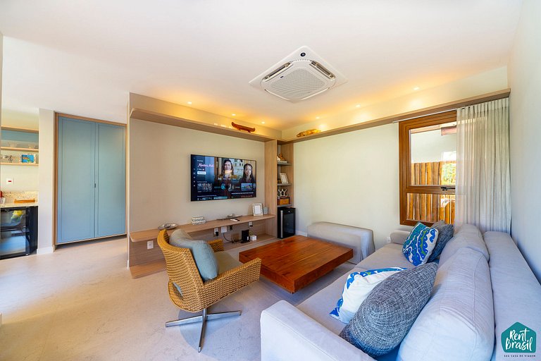 Preciosa casa de pueblo de 4 dormitorios en Itacimirim