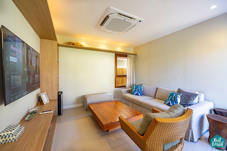 Lindo Village de 4 quartos em Itacimirim