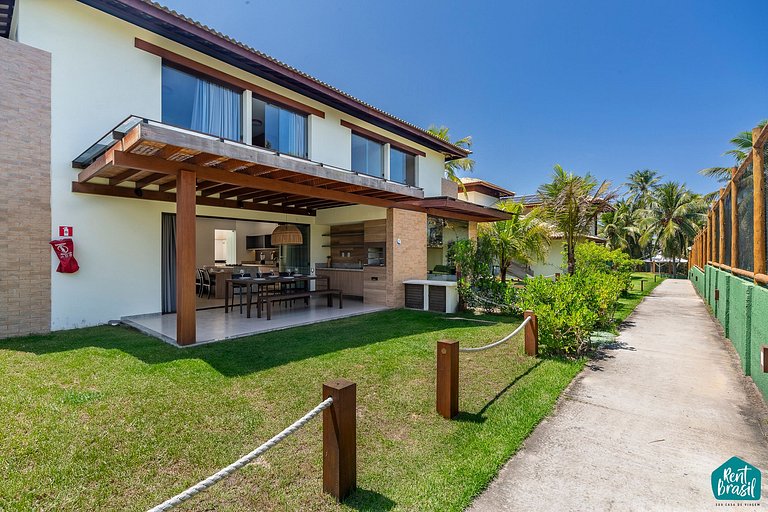 Lindo Bangalô Duplex em Imbassaí Privilege - S02