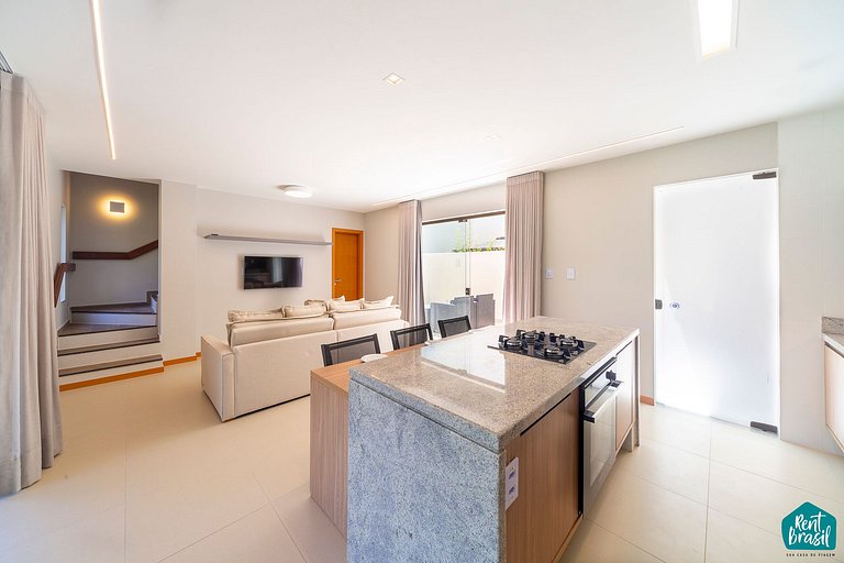 Lindo Bangalô Duplex em Imbassaí Privilege - S02