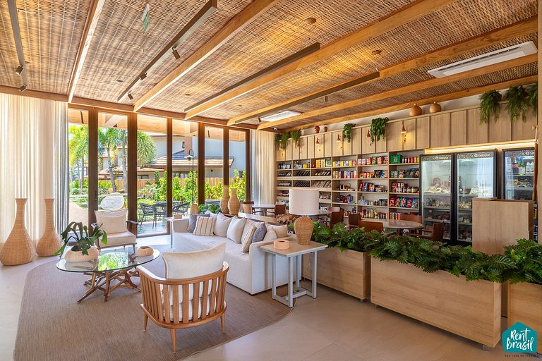 Hermoso bungalow con piscina en Itacimirim