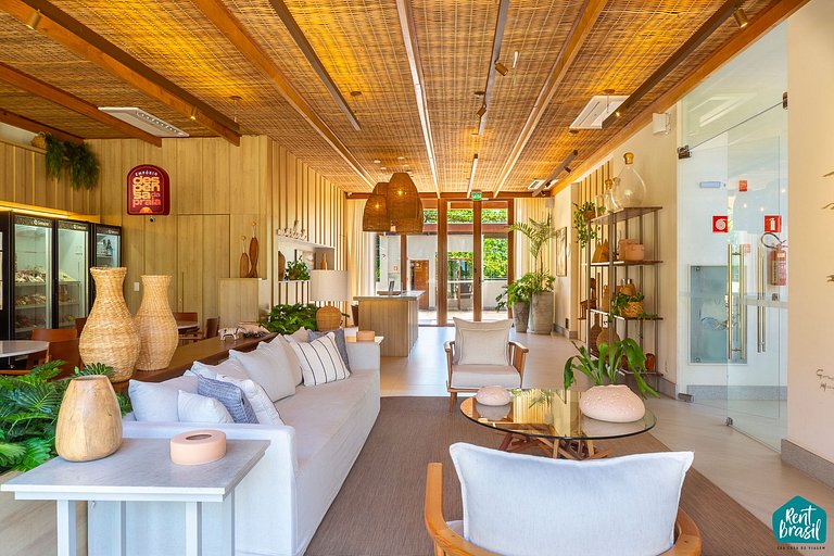 Hermoso bungalow con piscina en Itacimirim