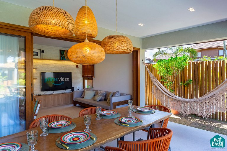 Beautiful Bungalow with Pool in Itacimirim