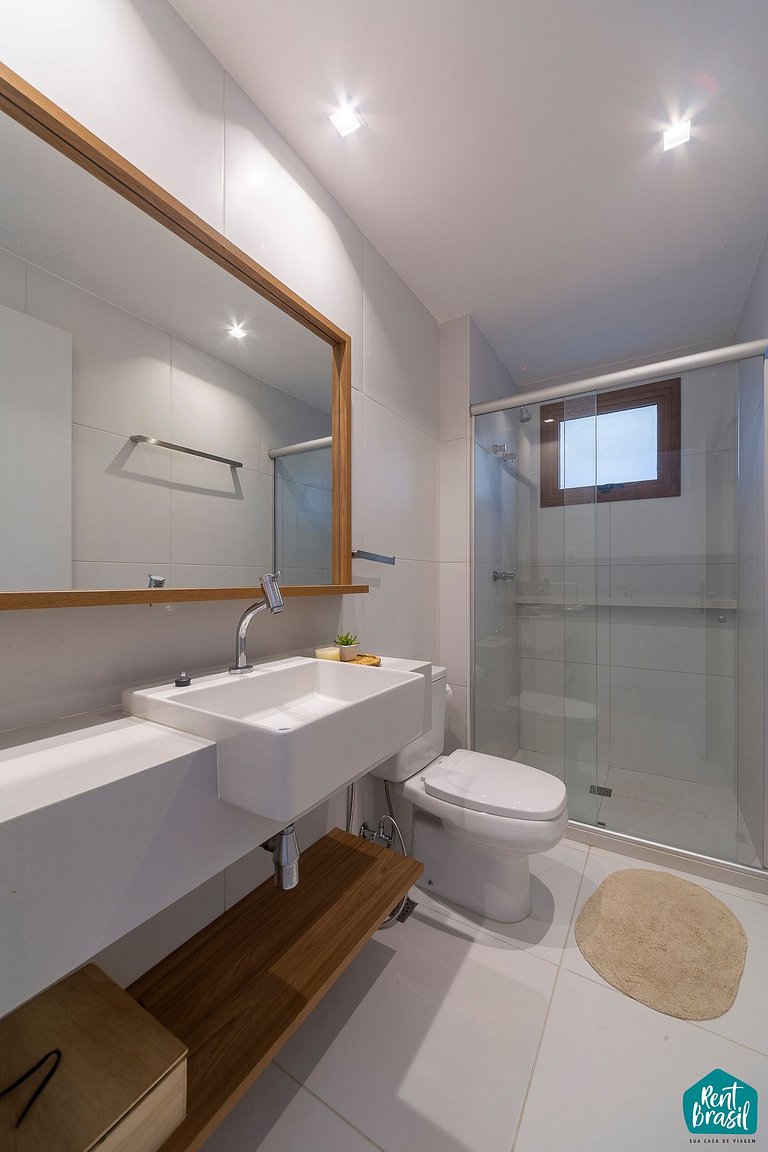 Hermoso bungalow con piscina en Itacimirim