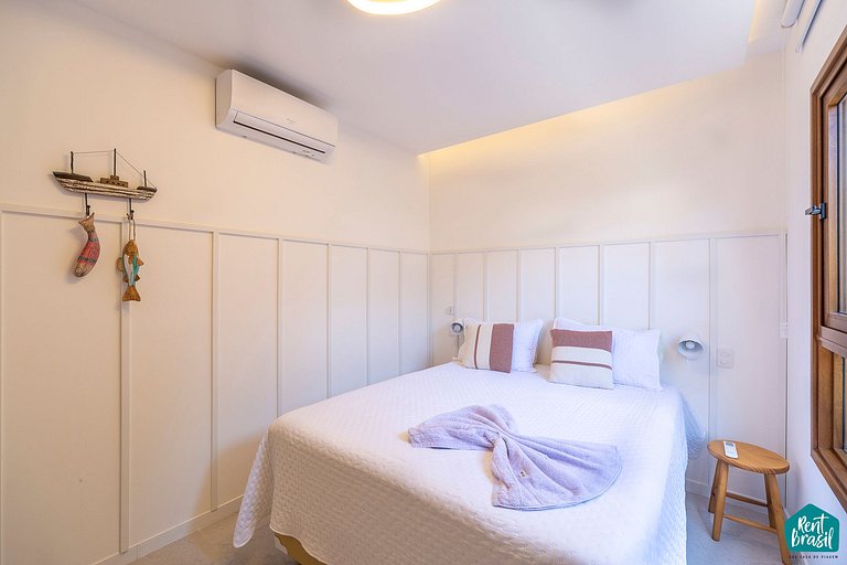 Hermoso bungalow con piscina en Itacimirim