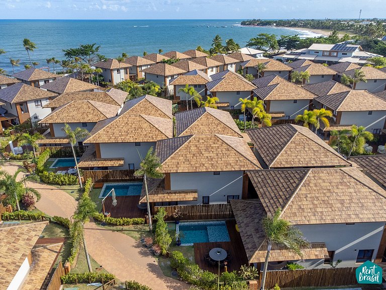 Lindo Bangalô com Piscina em Itacimirim