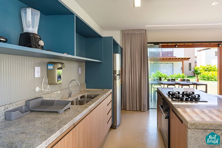 Encantador bungalow de 2 dormitorios en Imbassaí