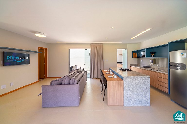 Charming 2-bedroom bungalow in Imbassaí