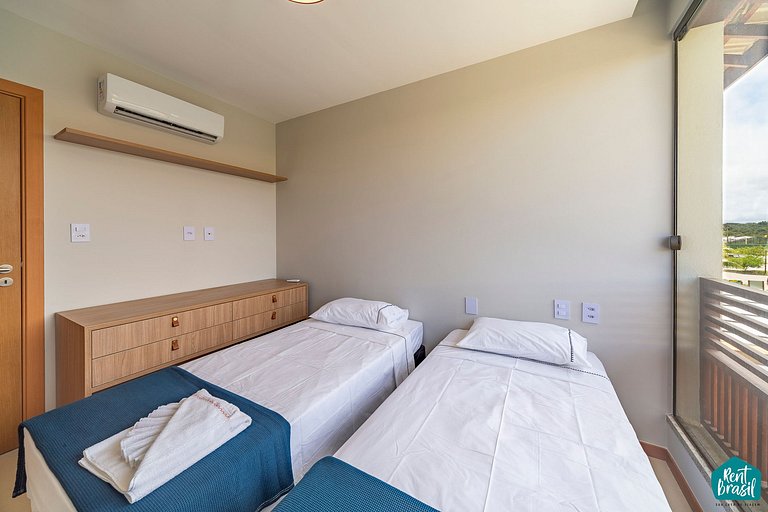 Charmoso Bangalô de 2 quartos em Imbassaí