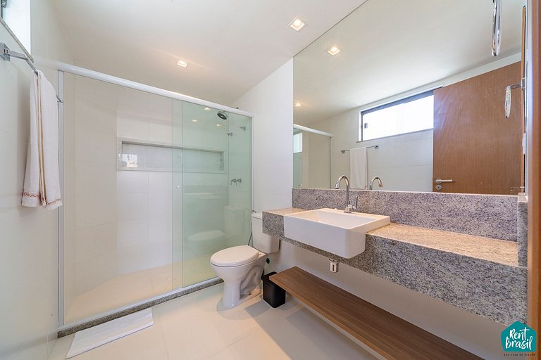 Encantador bungalow de 2 dormitorios en Imbassaí