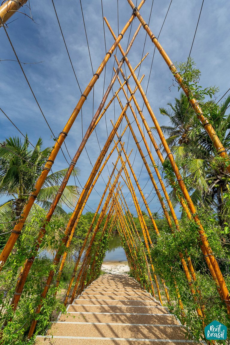 Bungalow Dúplex Decorado en Imbassaí