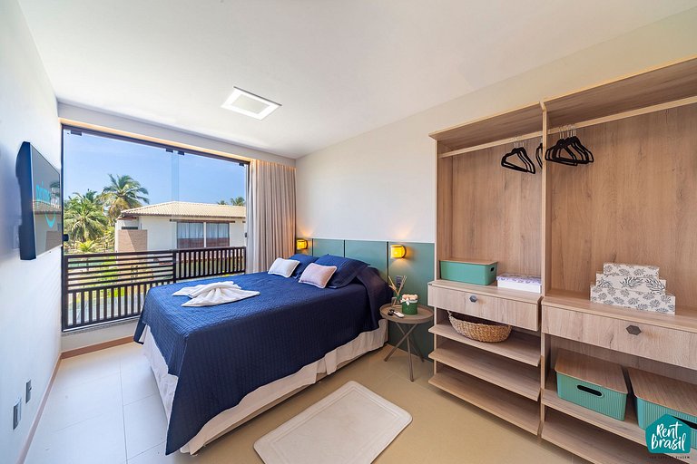 Bangalô Duplex Decorado em Imbassaí - N01