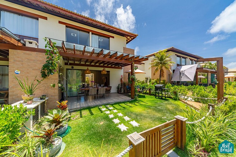 Bangalô Duplex Decorado em Imbassaí - N01