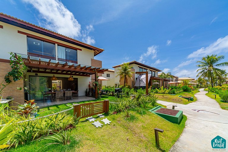 Bangalô Duplex Decorado em Imbassaí