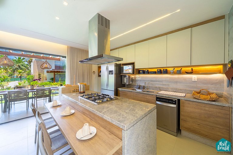 Bangalô Duplex Decorado em Imbassaí