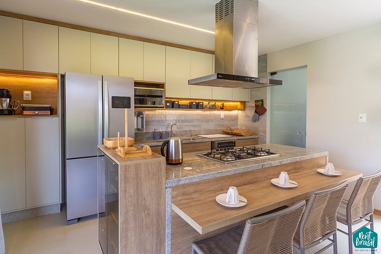 Bangalô Duplex Decorado em Imbassaí