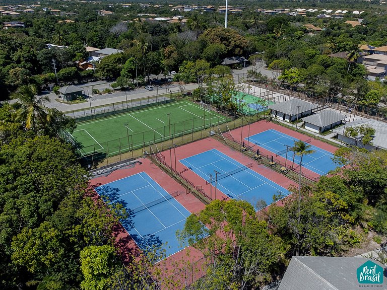Casa dúplex moderna con piscina en Praia do Forte