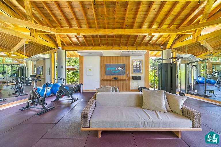 Modern duplex house with pool in Praia do Forte