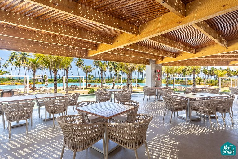 Casa dúplex moderna con piscina en Praia do Forte