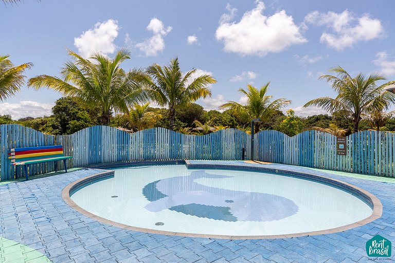 Modern duplex house with pool in Praia do Forte