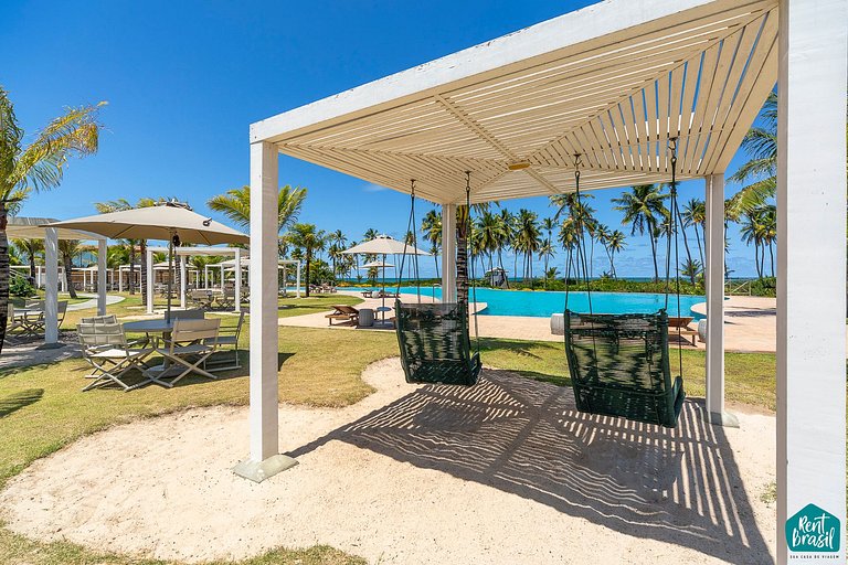 Casa dúplex moderna con piscina en Praia do Forte