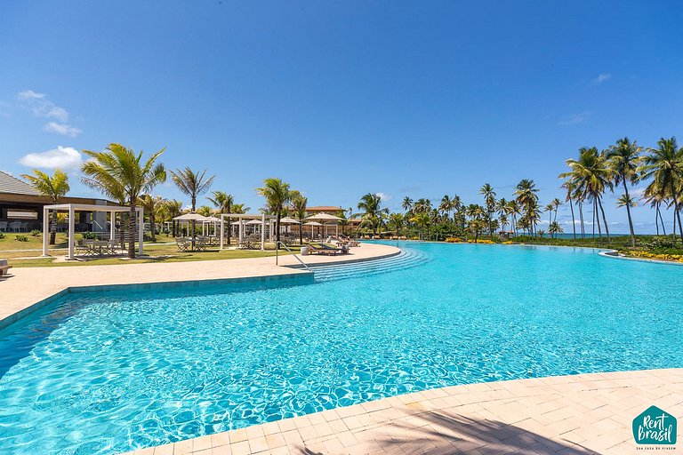 Casa dúplex moderna con piscina en Praia do Forte