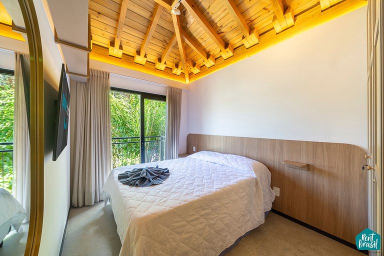 Casa dúplex moderna con piscina en Praia do Forte