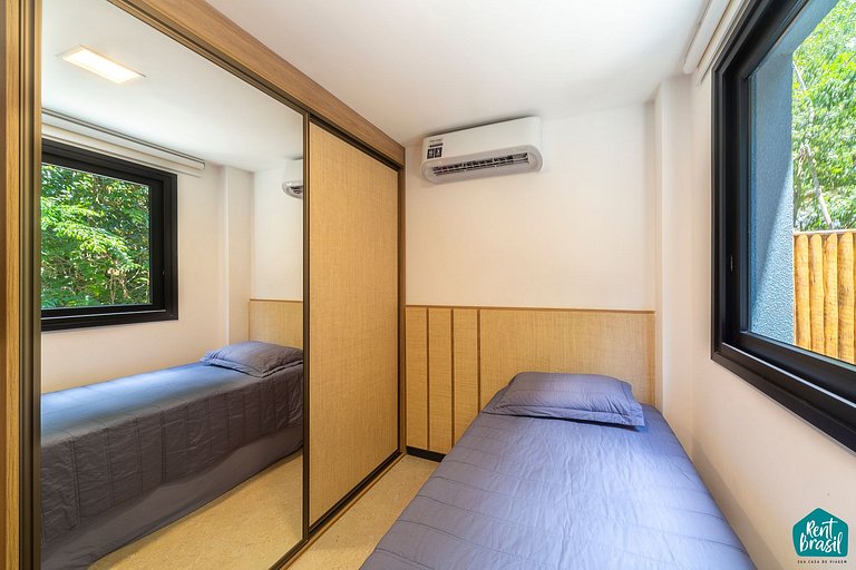 Casa dúplex moderna con piscina en Praia do Forte