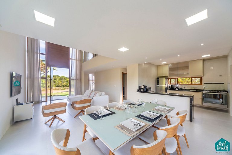 Casa 249 Luxuosa de 4 suítes em Sauípe