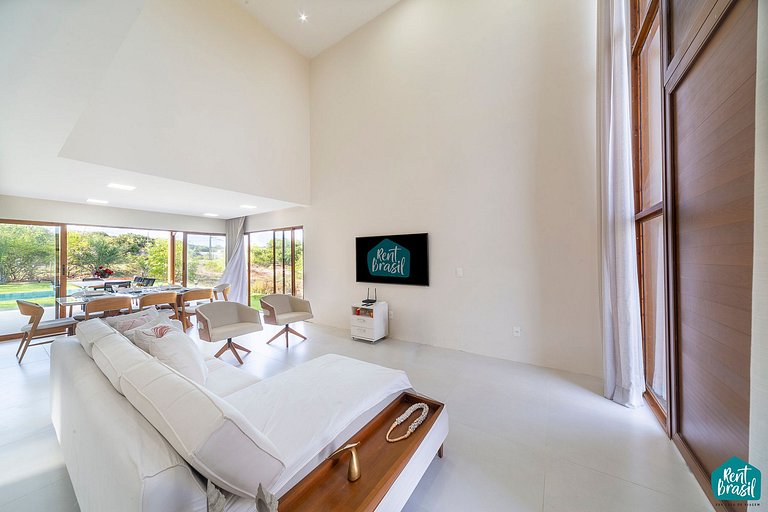 Casa Luxuosa de 4 suítes em Sauípe