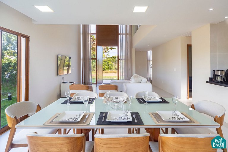 Casa 249 Luxuosa de 4 suítes em Sauípe