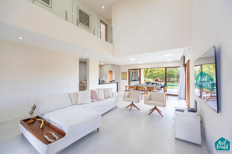 Casa 249 Luxuosa de 4 suítes em Sauípe