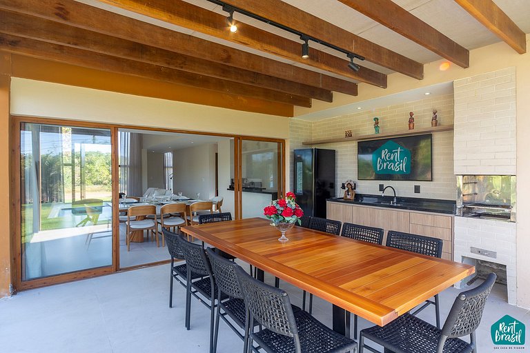 Casa Luxuosa de 4 suítes em Sauípe