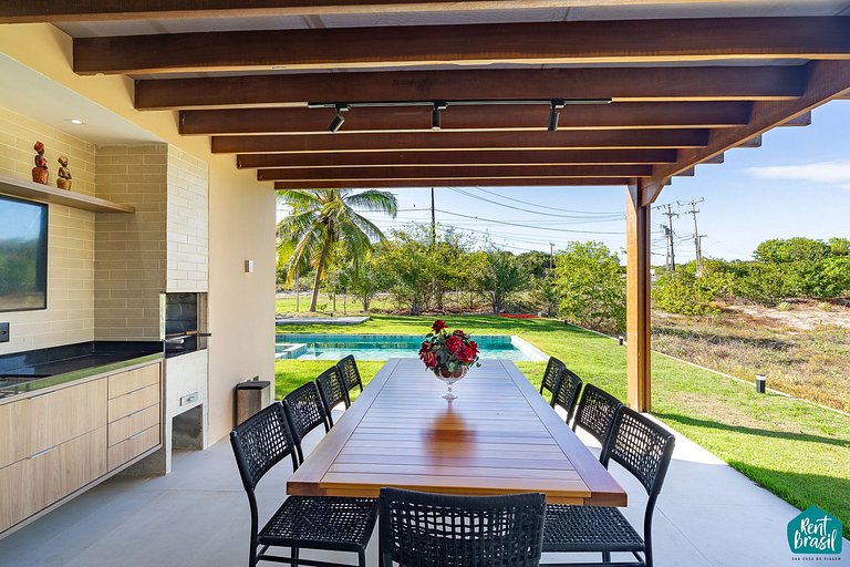 Casa Luxuosa de 4 suítes em Sauípe