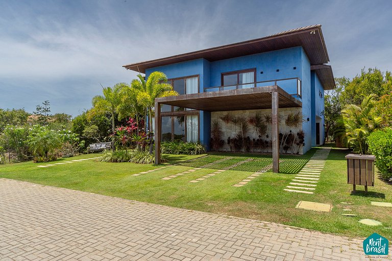 Sophisticated 4-suite house in Praia do Forte